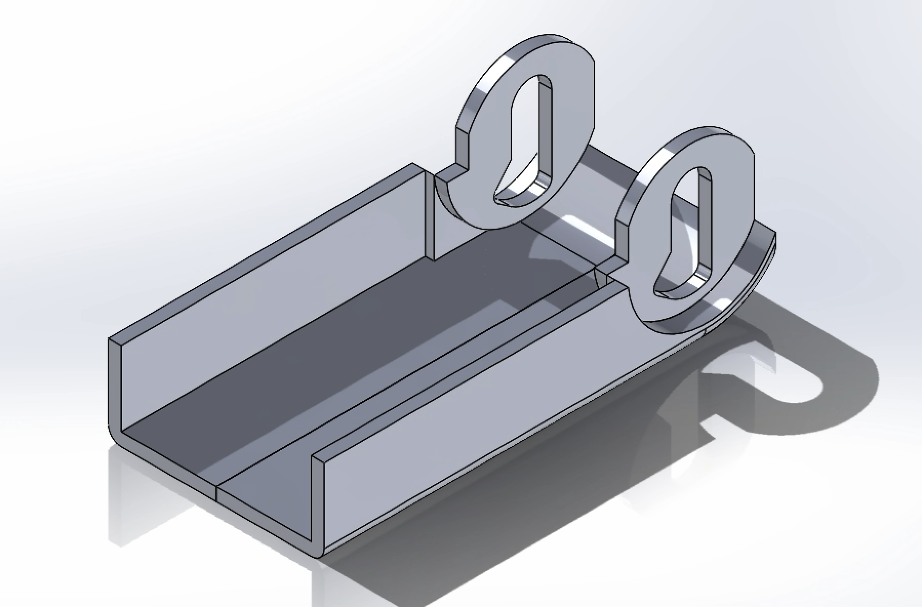 CAD model of the bottom joint