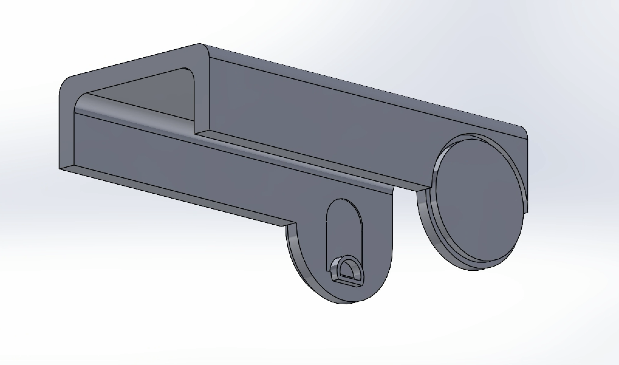 CAD model of the top joint
