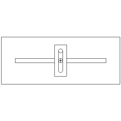 Scotch yoke mechanism motion